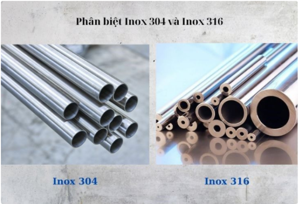 Vật liệu inox 304 được ứng dụng phổ biến, chiếm 50% lượng inox toàn cầu