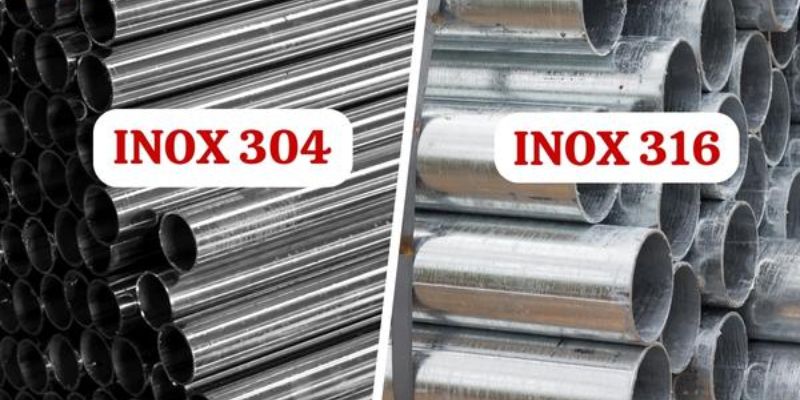 So sánh inox 304 và 316 loại nào tốt hơn? Mỗi loại đều có những đặc điểm riêng