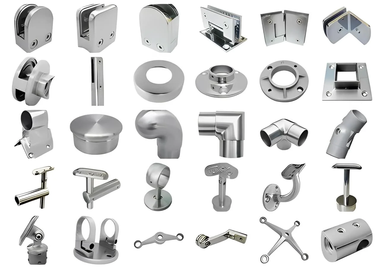 Ưu điểm của các phụ kiện cho cầu thang inox