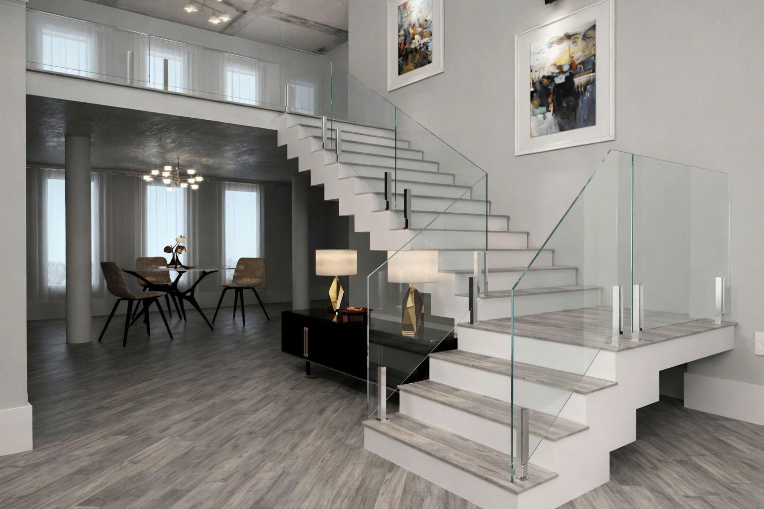 Giải pháp kết hợp kính và inox cho độ bền tối ưu